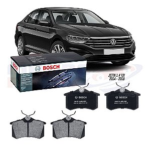 Pastilha Traseira Bosch Ceramica Jetta 1.4 Tsi 2014 A 2018