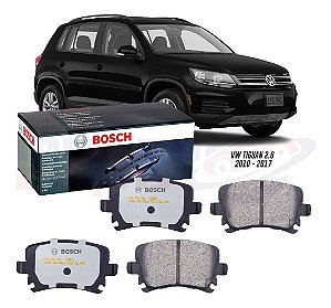 Pastilha Freio Traseira Cerâmica Bosch Tiguan 2.0 2010 A 17