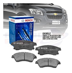 Kit Pastilha Freio Gm Cruze Tracker Lt Ltz Dianteira Bosch