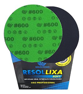 Lixa Polimento De Vidro Resollixa Soft Resolvidro 6  #600