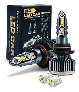 Ultra Super Led Nano Doorbem R8 30000lm 6500k 42w H3 Par