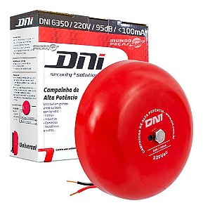 Campainha Para Escola Tipo Gongo 220v - Dni 6350