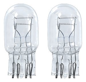 Par Lâmpada Pingão Lanterna Freio Fit Civic City T20 21/5w