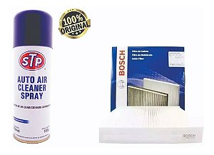 Filtro Ar Condicionado Da Cabine + Higienizador Stp Amarok