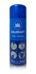 Tinta Spray Azul Metálico Colorart 300ml