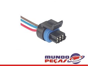 Chicote do Sensor Posição da Borboleta Tps Marelli 40415902/40380302 3 Vias - Fêmea