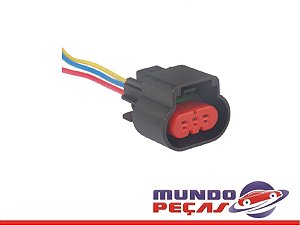 Chicote do Sensor Variavel do Óleo Captiva Sport V6 - 3 Vias - Fêmea