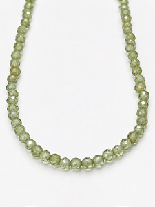 Colar de pedra peridoto( 5552)