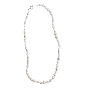 Colar 48cm de pérolas barrocas