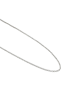 Corrente Cartier em Prata 40cm