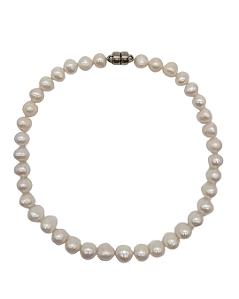 Colar de Pérolas com Fecho de Ímã