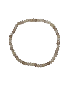Pulseira de Quartzo Fumê
