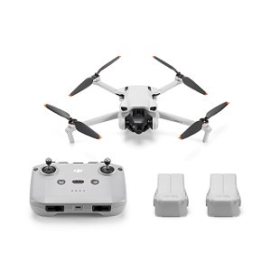 Drone DJI Mini 3 + Controle sem Tela + Fly More Kit Plus (BR) Anatel