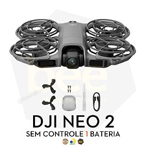Drone DJI Neo 2 (Sem Controle) 1 Bateria - BR Anatel