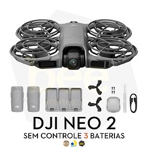 Drone DJI Neo 2 (Sem Controle) 3 Baterias - BR Anatel