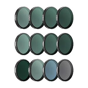 Kit de Filtros para DJI Osmo Action 6 Filters - Mega Kit - 12 Pack