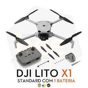 Drone DJI Lito X1 Standard (Sem Tela) Anatel BR - DJI081