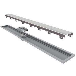 Ralo Linear Elleve Royal Linear Tampa em Inox