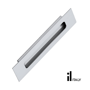 Puxador Aço Inox Polido Concha 60 cm Italy Line