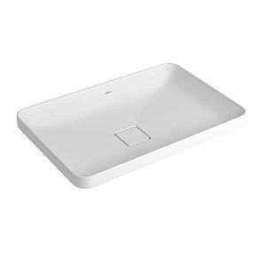 Cuba Sobrepor Retangular 60cm Branco L.23060.17 DECA
