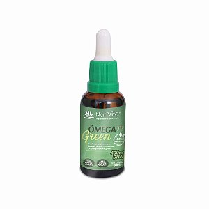 Ômega Green TG - Fórmula a base de microalgas, 100% vegano!