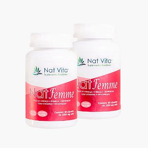 kit 2un Nat Femme 60Cáps