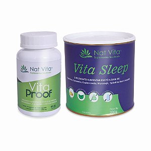 Kit Vita Sleep 200g MAIS Vita Proof 30 Cáps