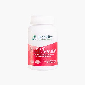 Nat femme - melhora os sintomas da TPM e menopausa
