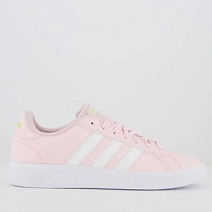 Tênis Adidas Bravada 2.0 Plataform Feminino Branco / Rosa