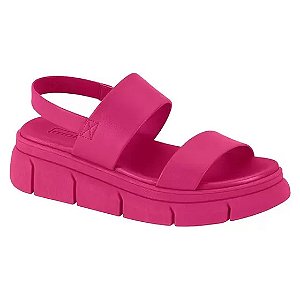 Rasteira Moleca Flatform Feminino Cor Rosa Pink