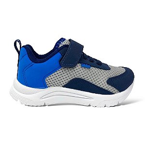 Tênis Klin New Sport Mini Infantil Masculino Cor Azul Marinho