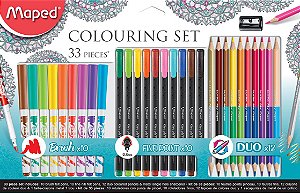 Kit  Colors' Peps de Coloração Maped com 33 pçs