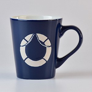 Caneca Náutica Azul Bóia