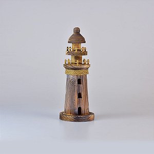 Farol Marrom Pequeno