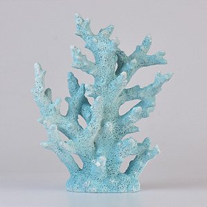 Enfeite Coral Azul Grande