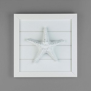 Quadro Estrela Branca A 25cm