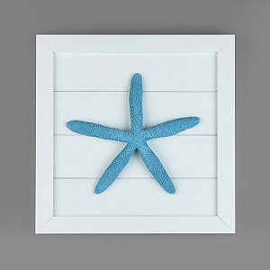 Quadro Estrela Azul C 25cm