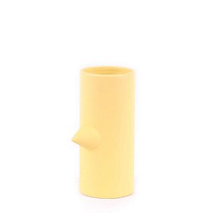 Vaso Piu Mate Amarelo 9cm