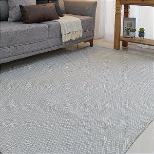 Tapete Sabará Anti-Slip Cinza 200x140cm