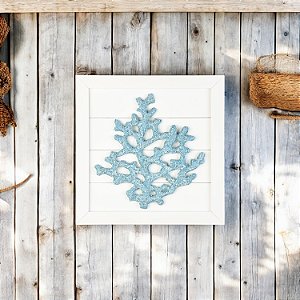 Quadro Náutico Coral Azul