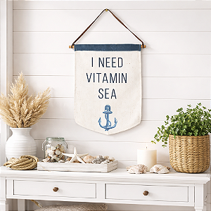 Flâmula Náutica 30cm I Need Vitamin Sea