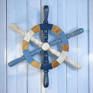 Enfeite Timão Azul e Branco 40cm