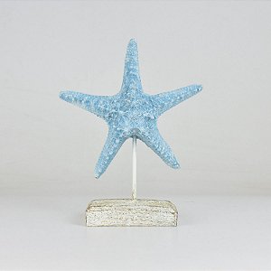 Pedestal Estrela do Mar Azul Pequena