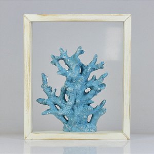 Quadro Náutico Vazado Coral