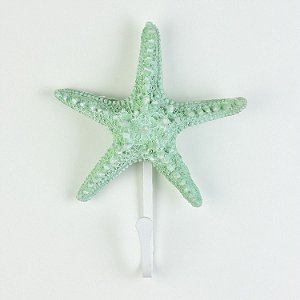 Cabideiro de Parede Estrela 20cm Verde