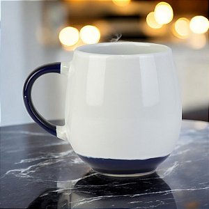 Caneca White Azul Escuro 500ml