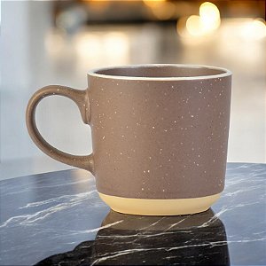 Caneca Vintage Marrom 350ml