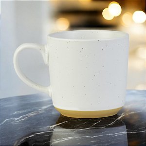 Caneca Vintage Branca 350ml