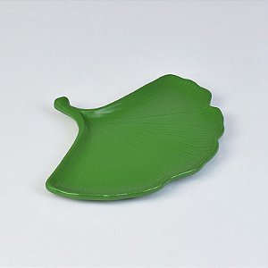 Petisqueira Verde Concha em Cerâmica