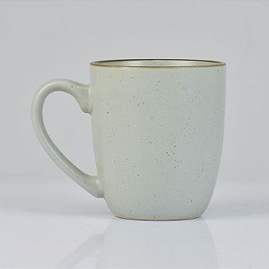 Caneca Branca 10 cm em Cerâmica